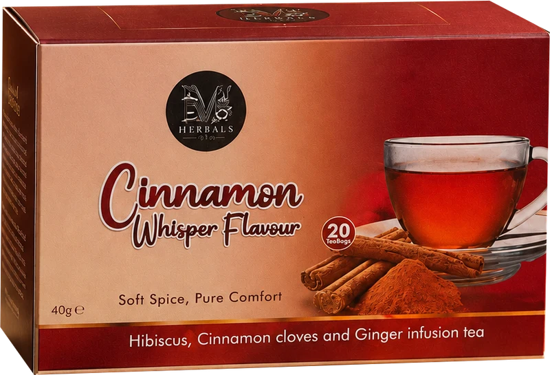 Cinnamon Whisper tea box