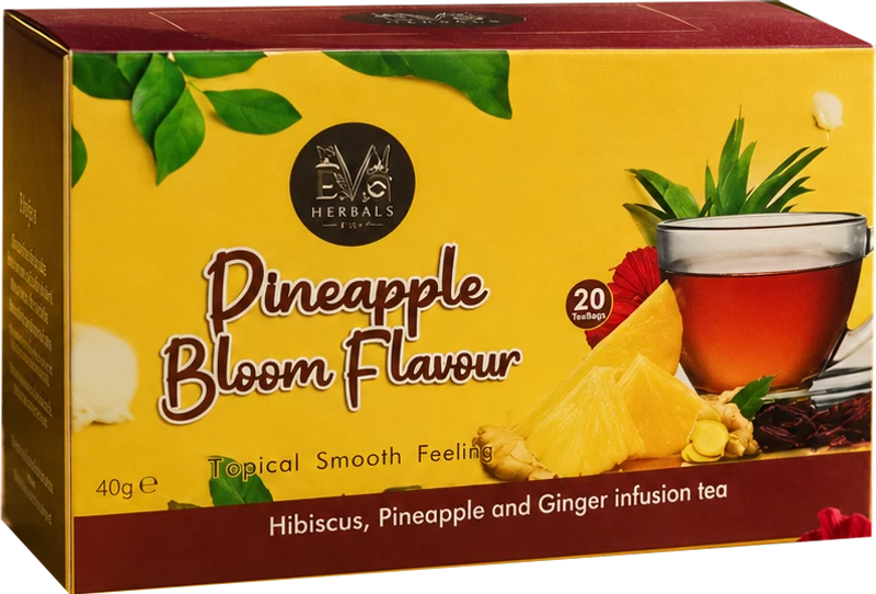 Pineapple Bloom tea box